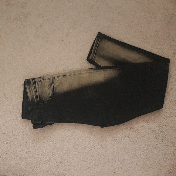 Tie Dye Basic High Rise Jeans - Picture 2 of 4